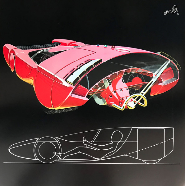 Luigi Colani’s vehicle study, 1970/71