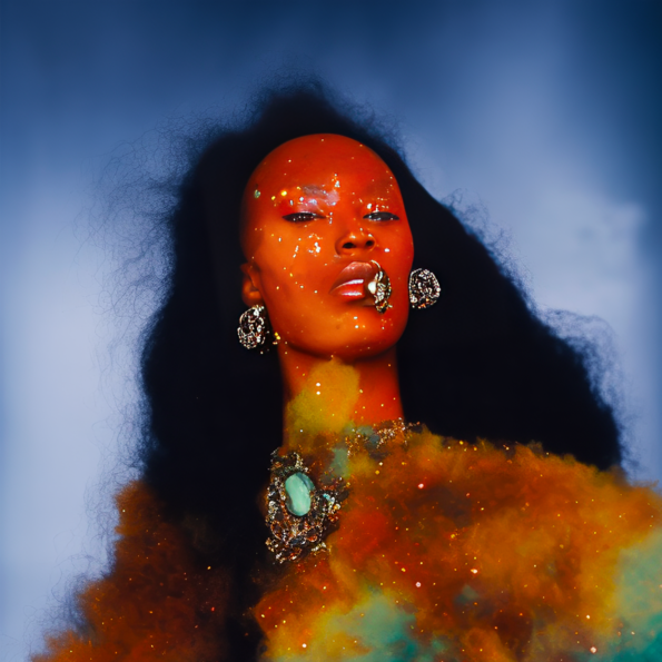 Mikey Woodbridge’s AI-generated Latent Couture, 2023