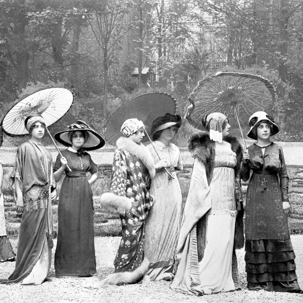 Paul Poiret’s mannequin parade in Paris, 1910