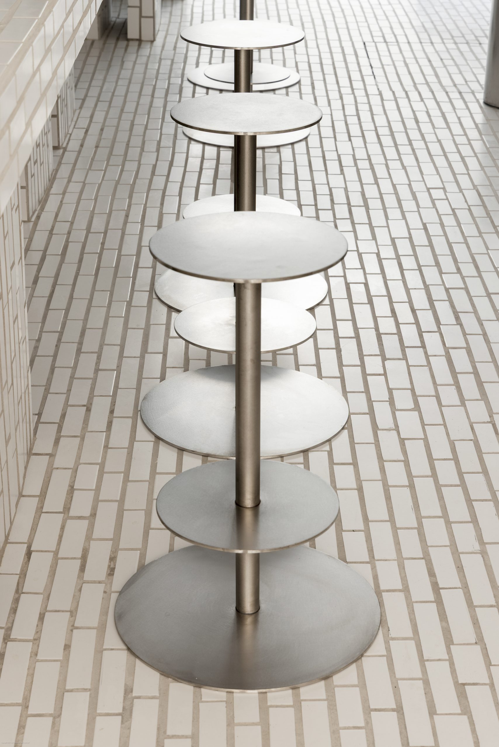 Holymelt Burger & Coffee interior in Marseille, designed by MUR.MUR Architectes