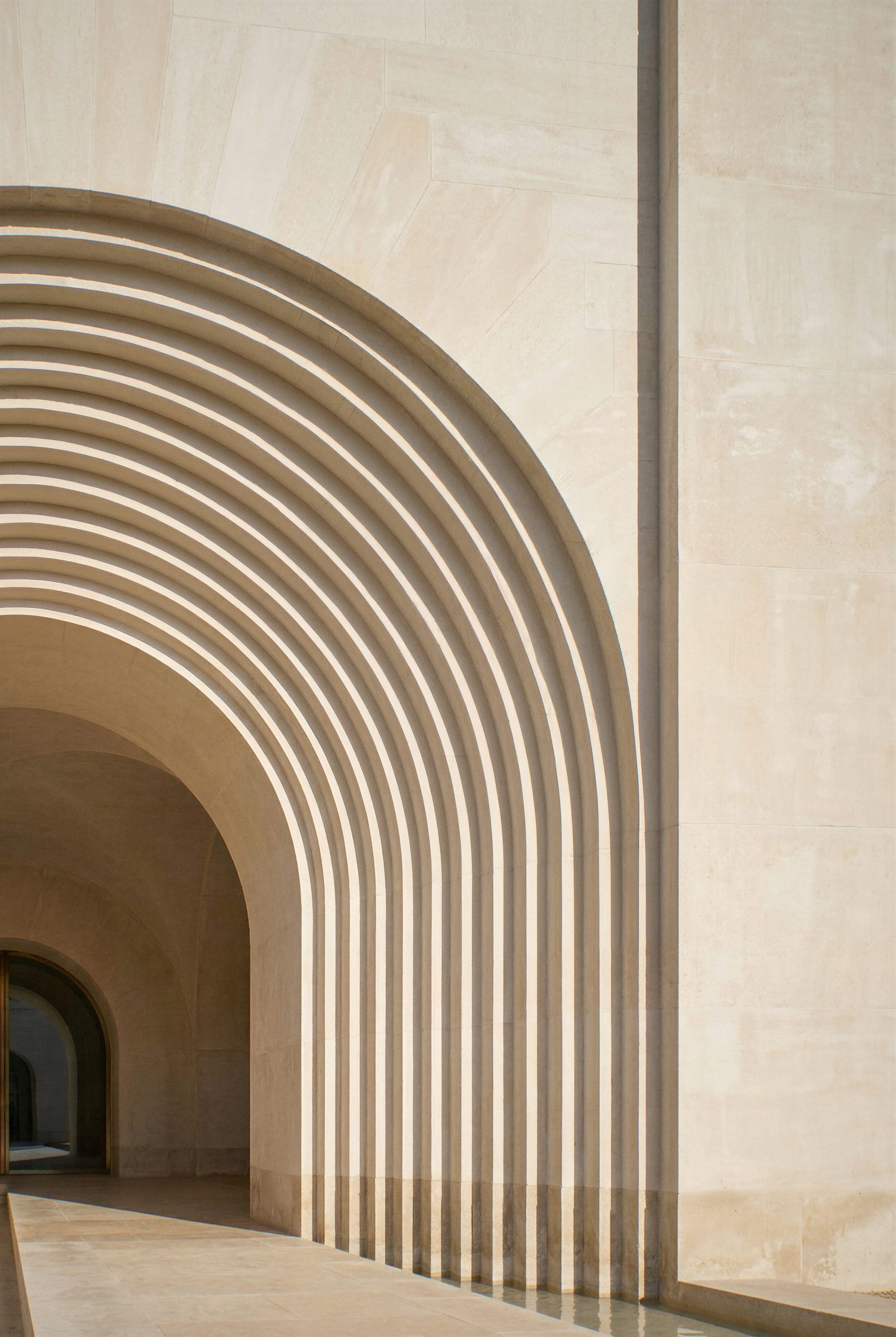 Museum of Contemporary Art Riyadh, stepped arch