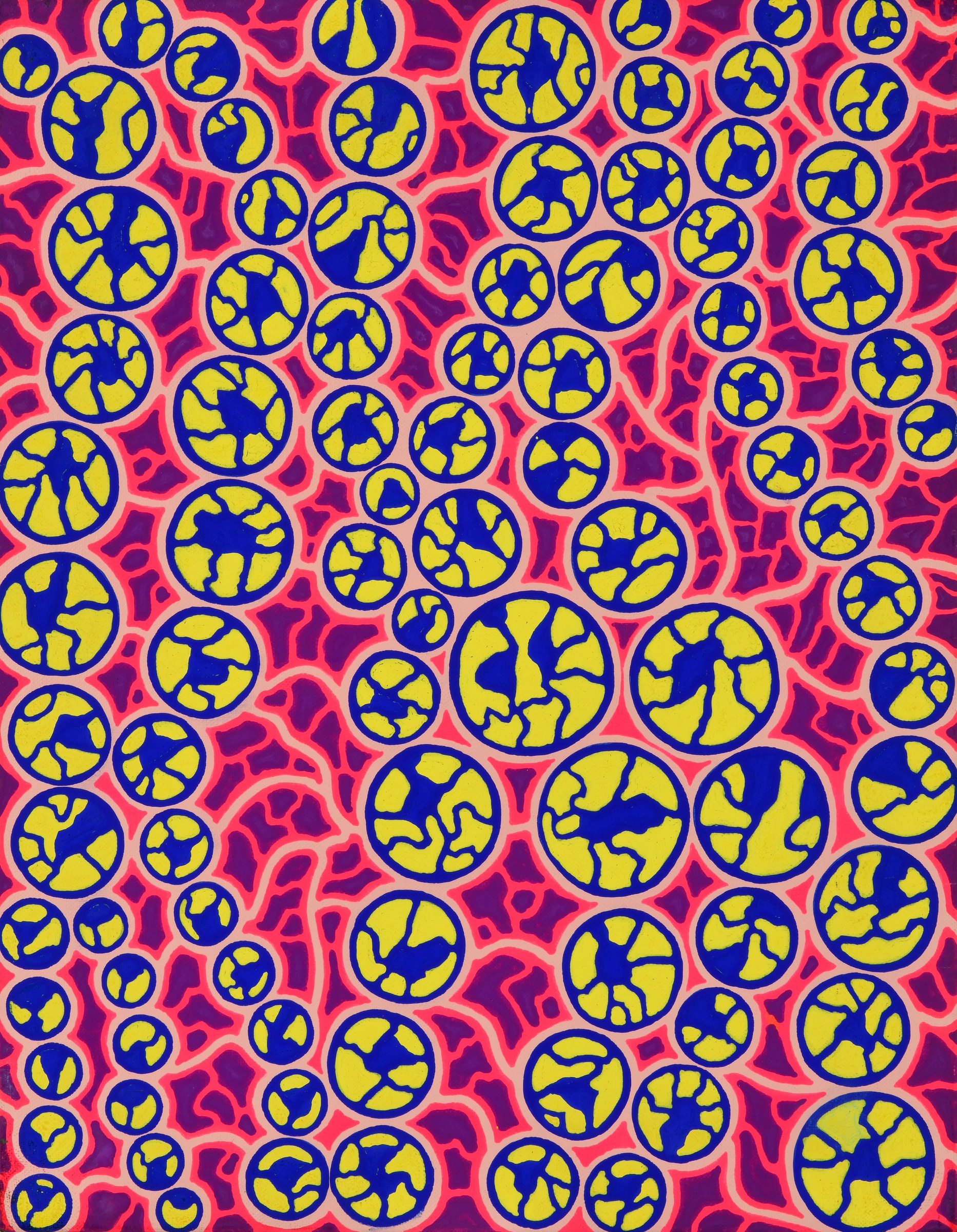 Yayoi Kusama, The Galaxy, 1988. © YAYOI KUSAMA