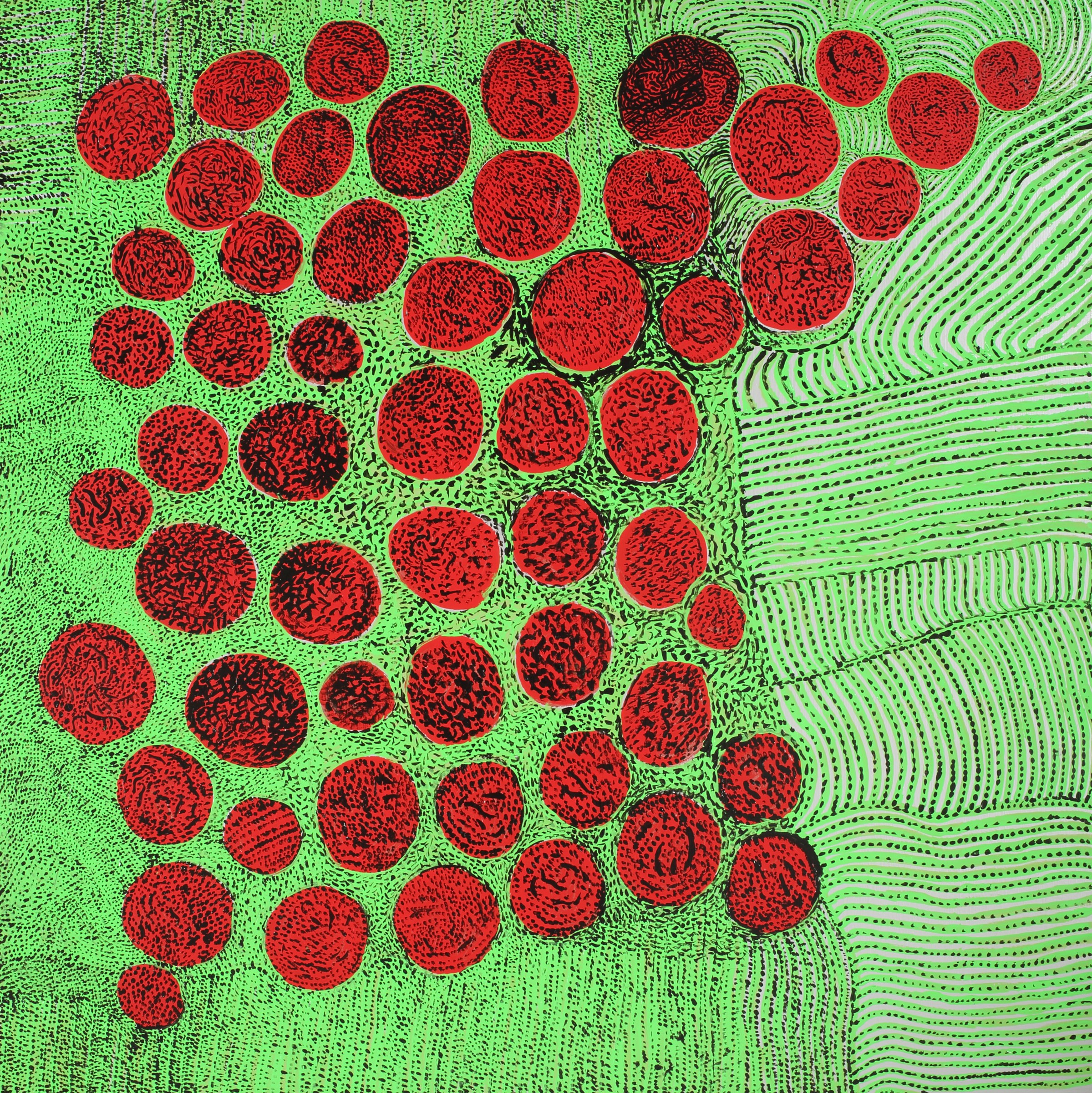 Yayoi Kusama, FORM OF LOVE, 2012. © YAYOI KUSAMA