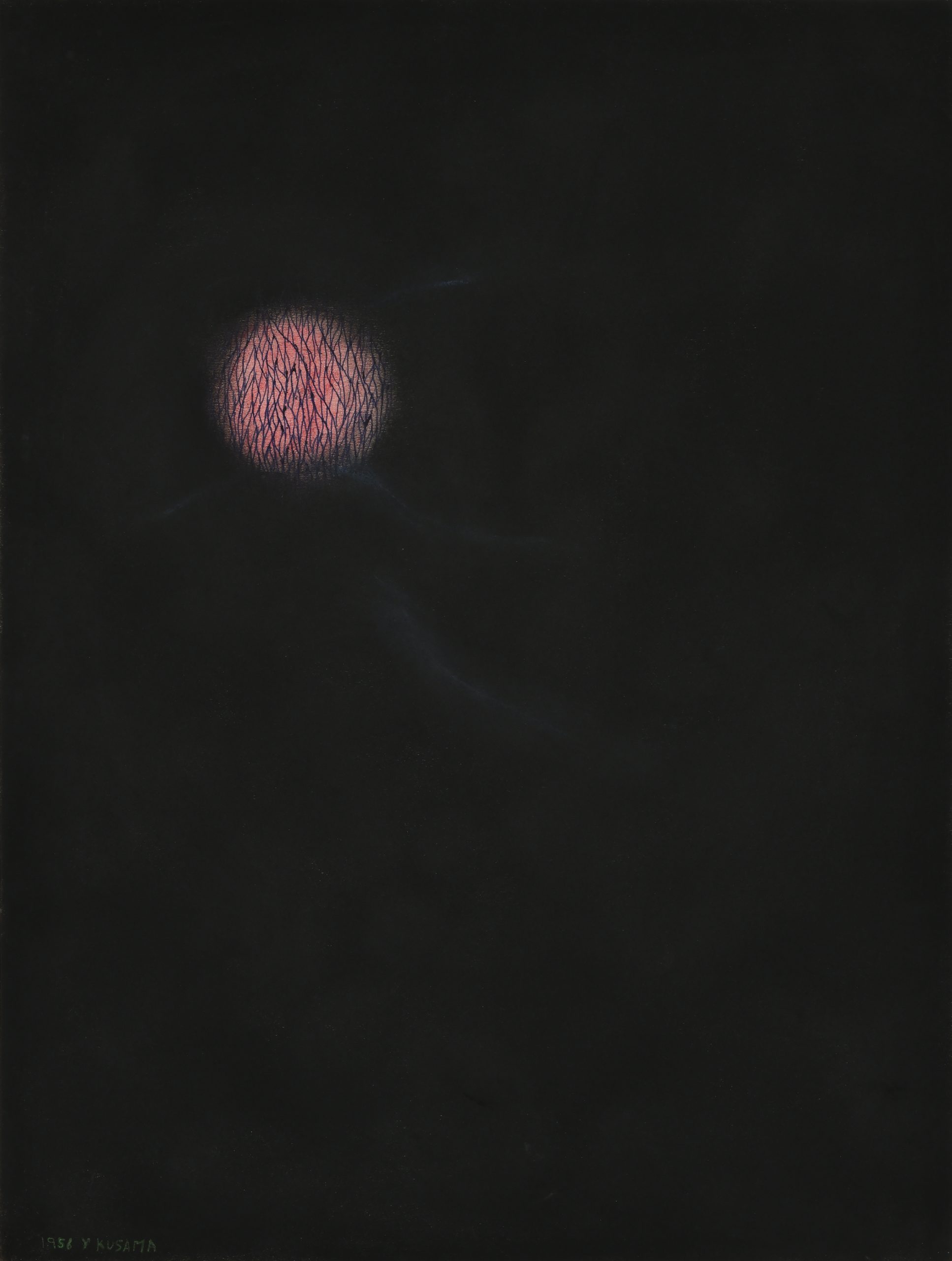 Yayoi Kusama, A SPIRIT, 1956. © YAYOI KUSAMA