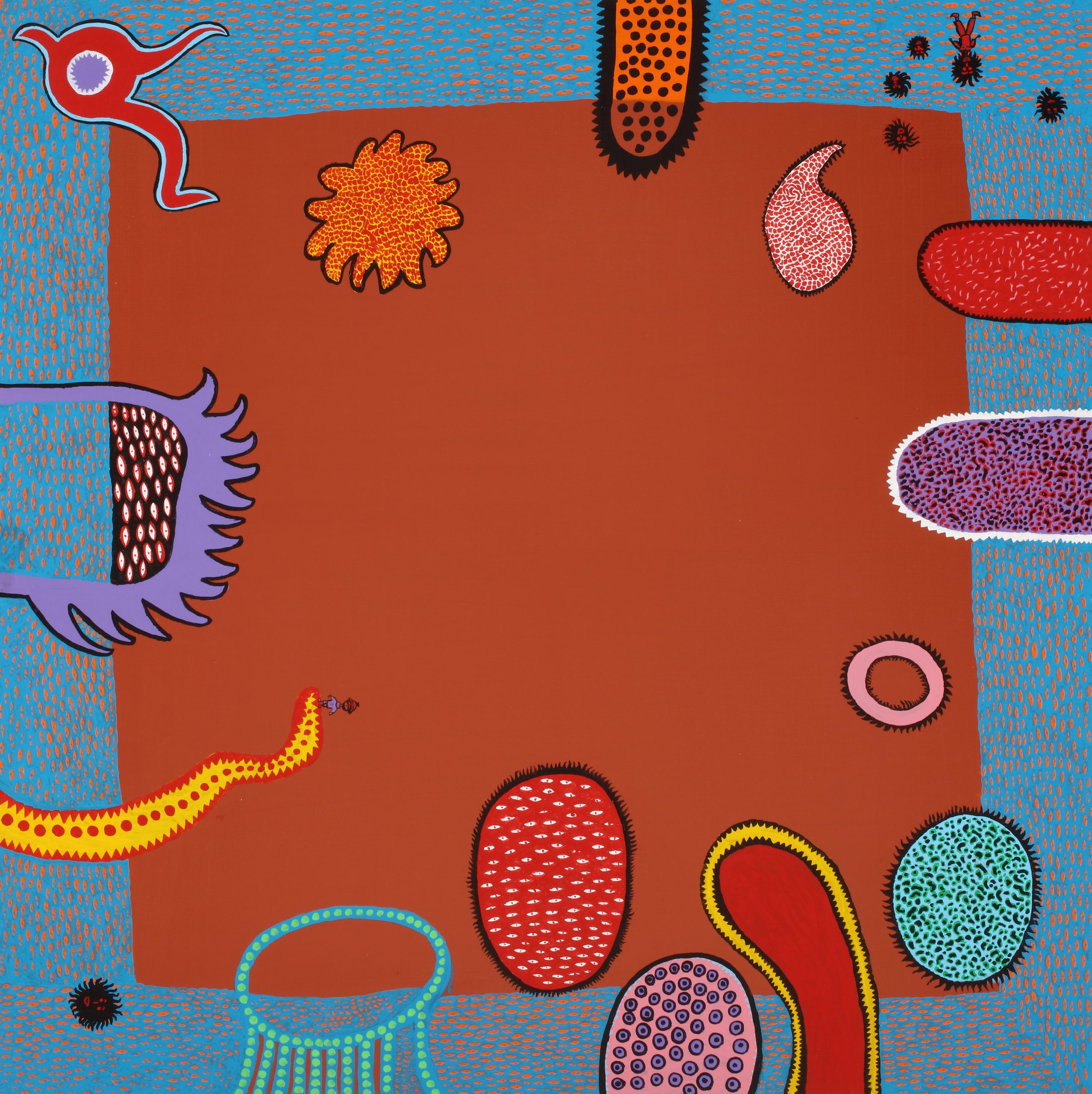 Yayoi Kusama, APPEARANCE OF GOD, 2015. © YAYOI KUSAMA