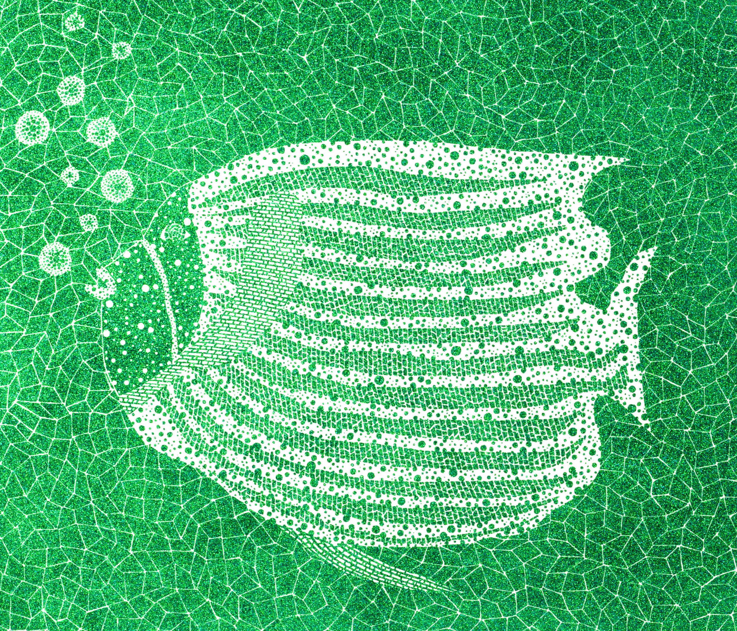 Yayoi Kusama, Fish, 1986. © YAYOI KUSAMA
