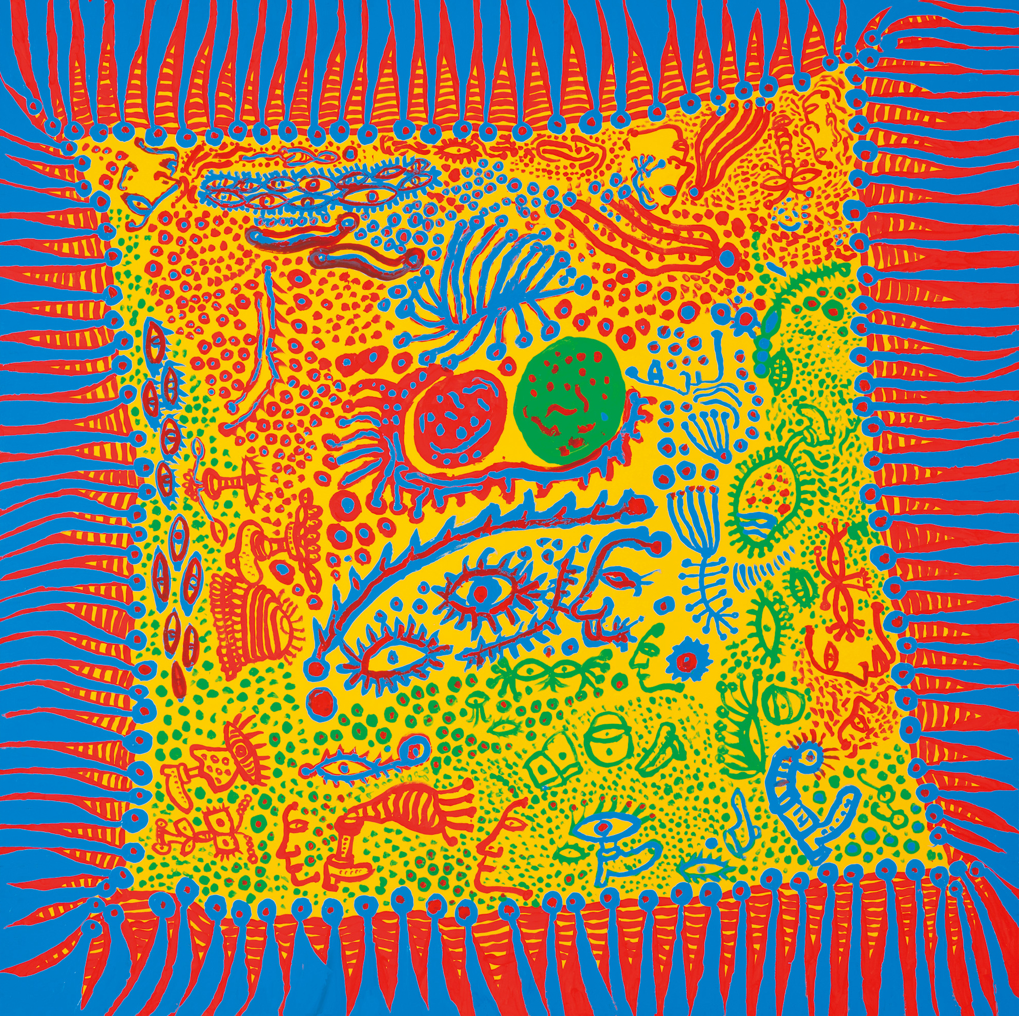Yayoi Kusama, OBLITERATION OF LIFE, 2011. © YAYOI KUSAMA