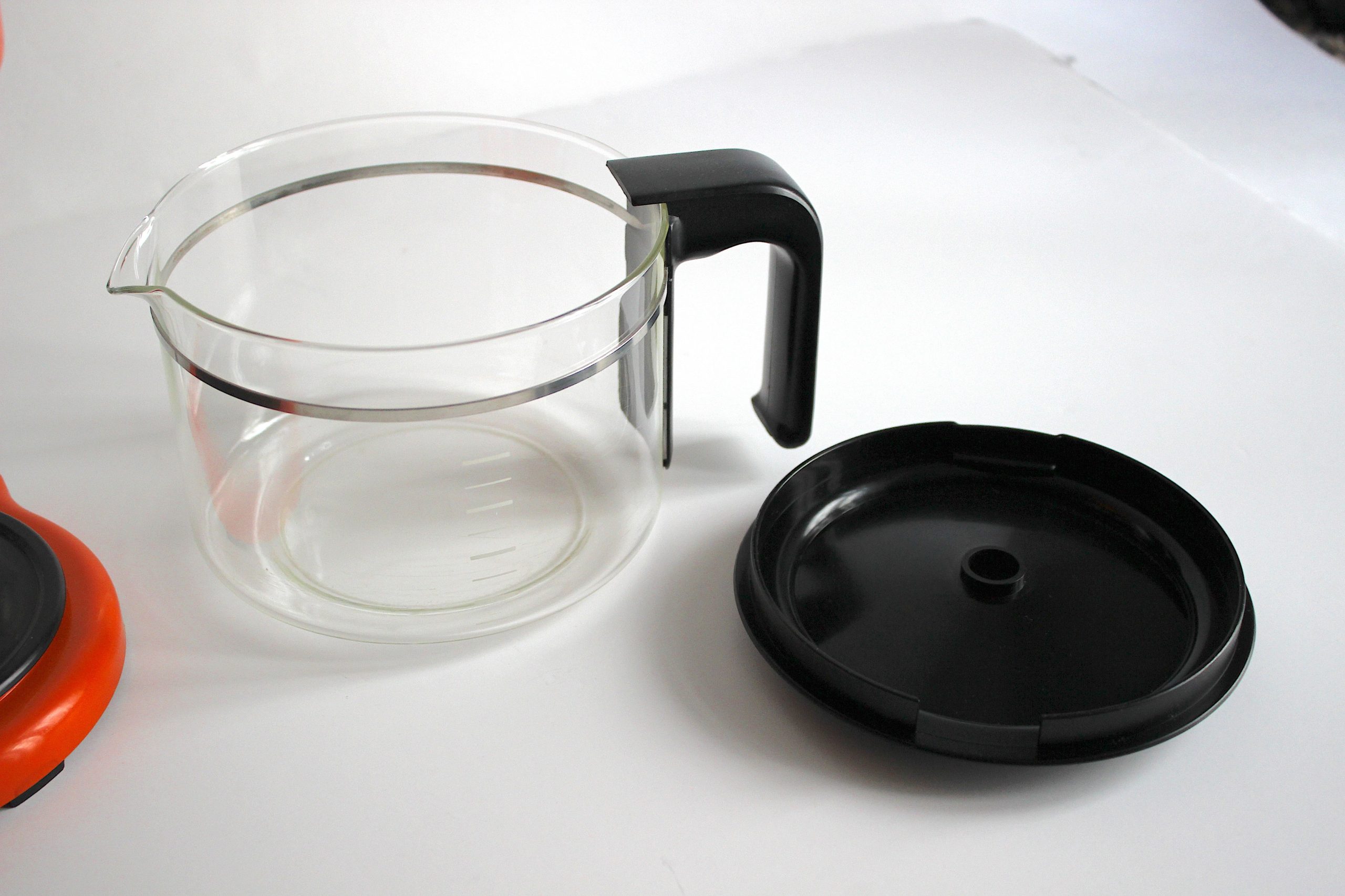 Braun KF 20 glass carafe and filter assembly