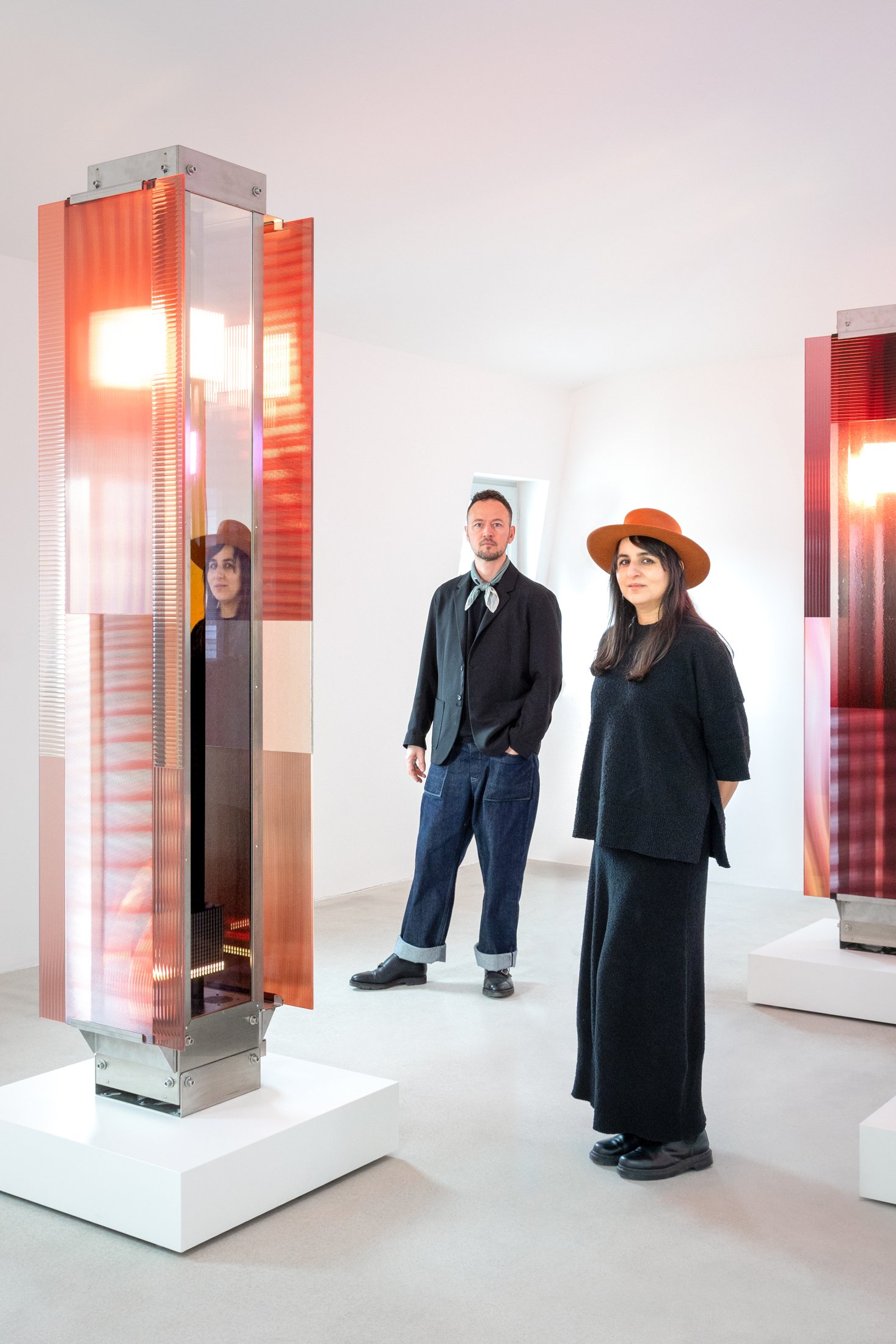 Golnar Roshan and Ruben de la Rive Box with Garden of Hope at BOON_MONCEAU, Paris