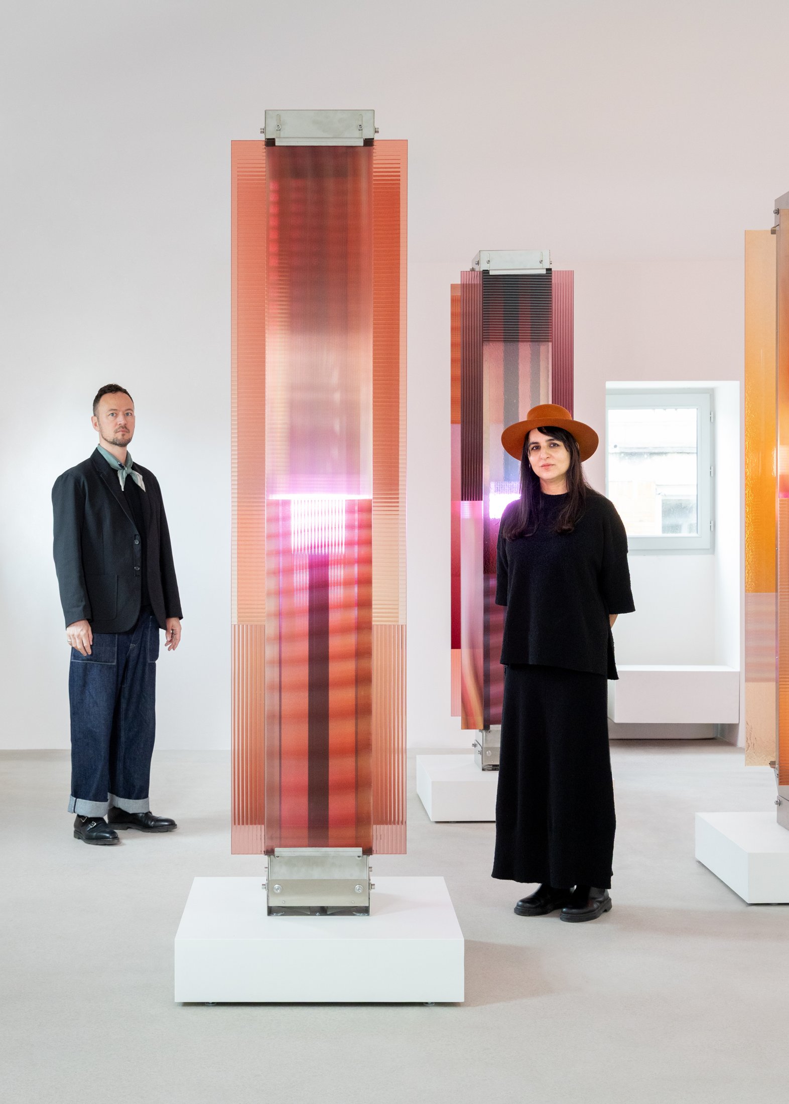 Golnar Roshan and Ruben de la Rive Box with Garden of Hope at BOON_MONCEAU, Paris