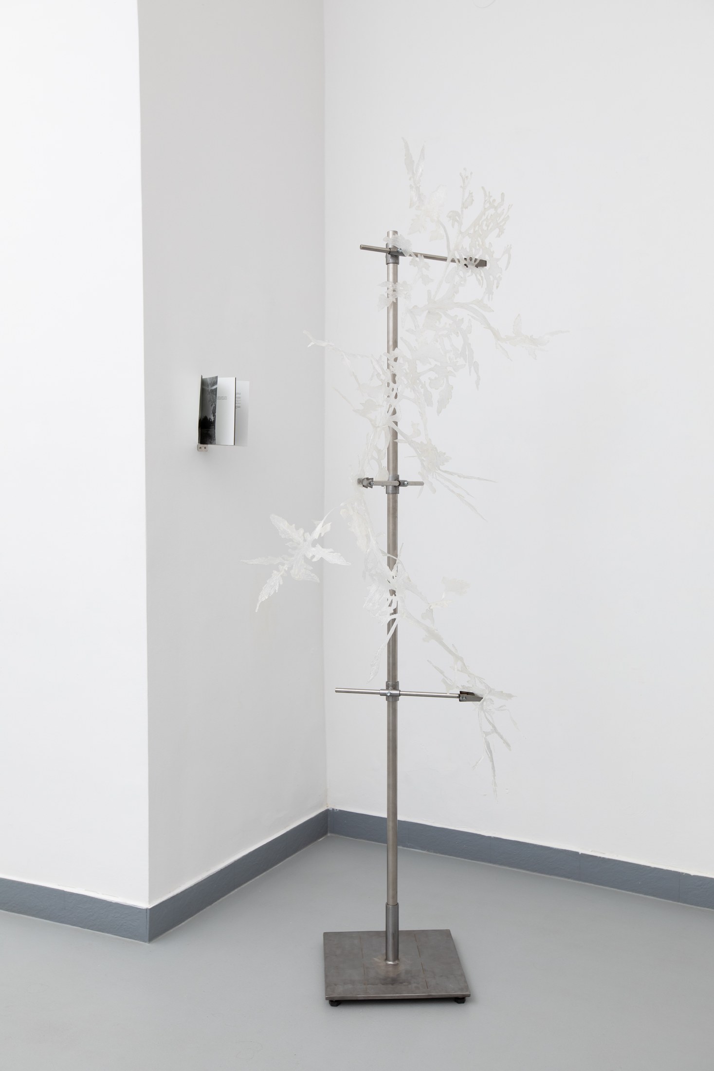 Freestanding branching form and small wall work