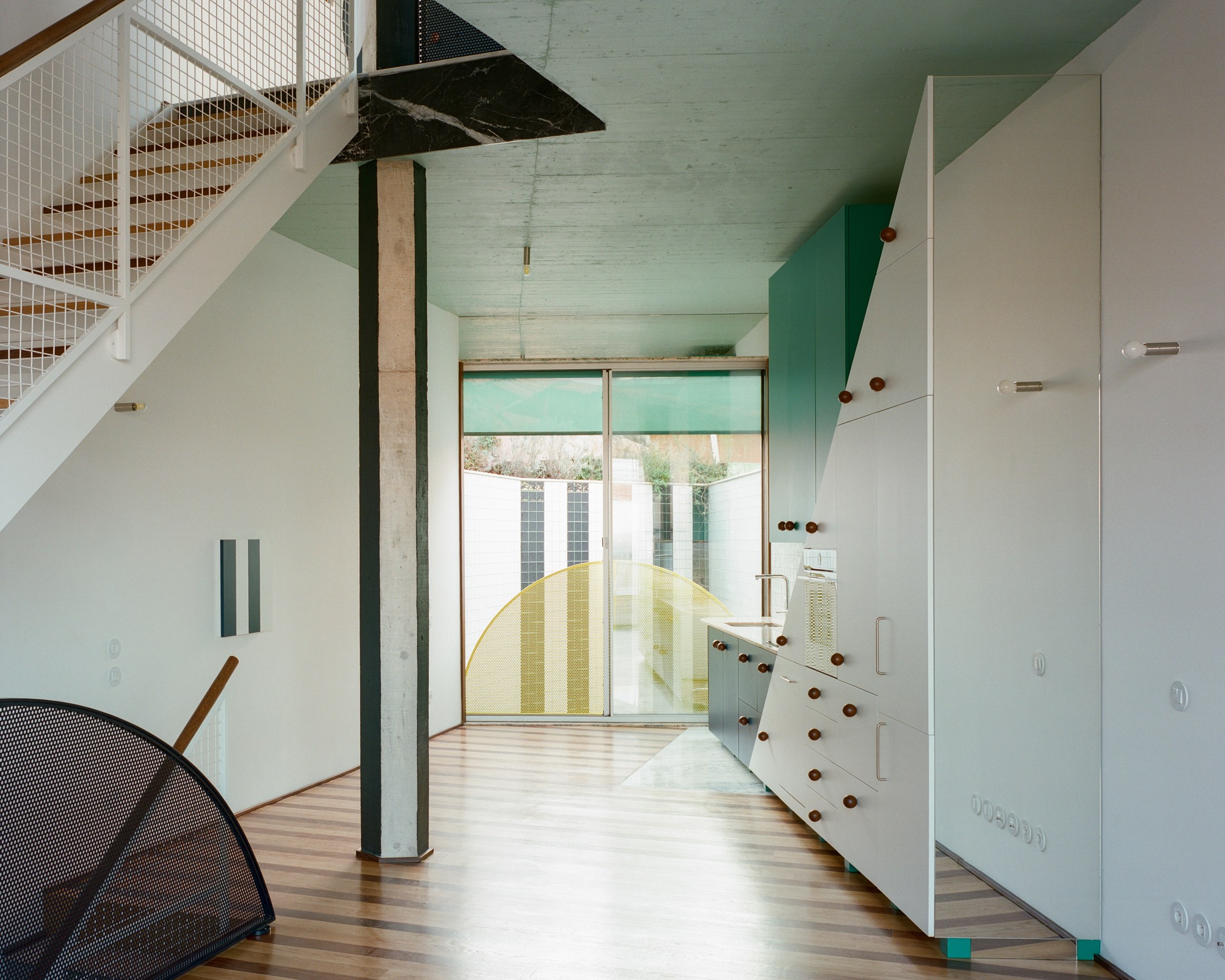 main space at House around a column by fala