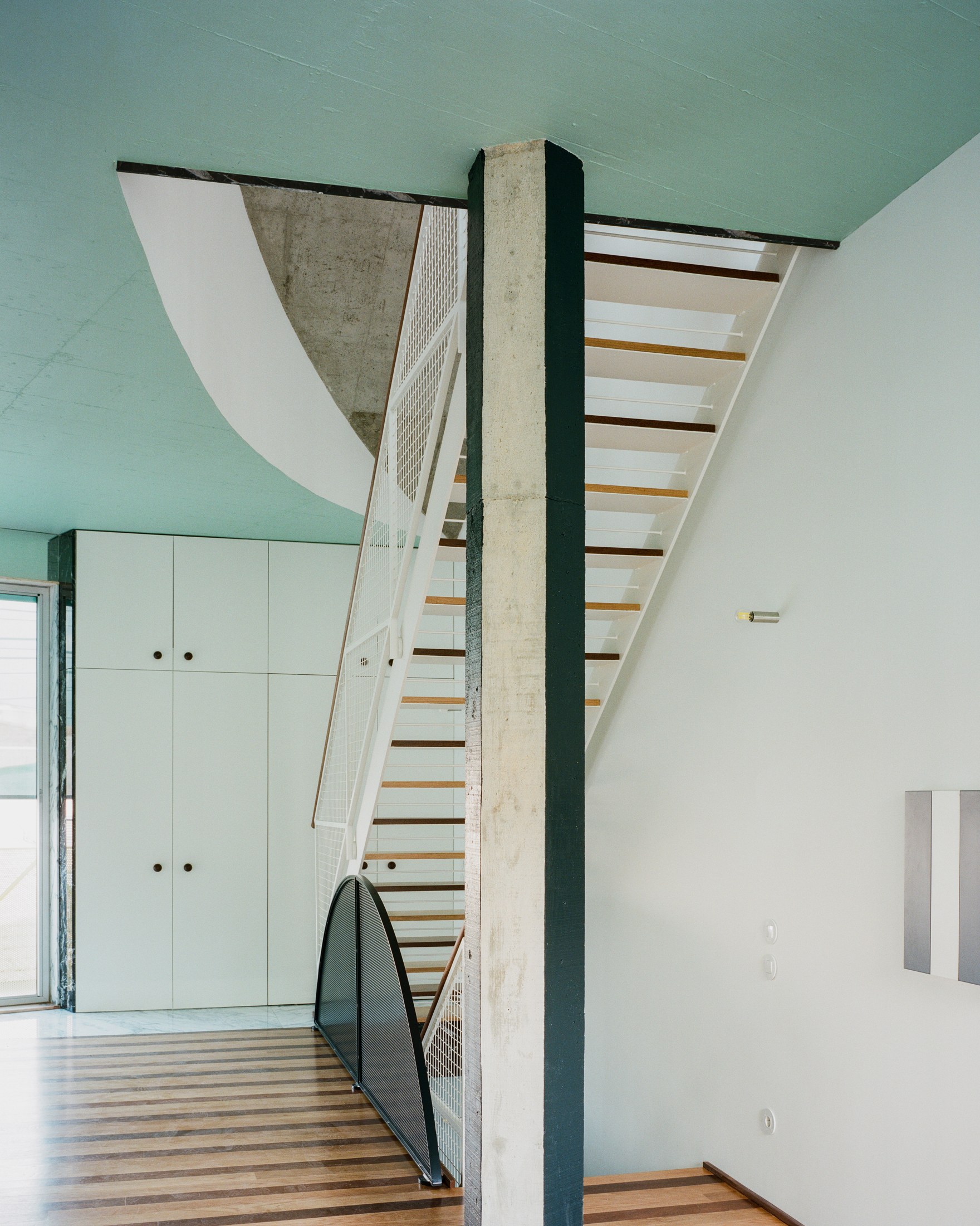 main space column at House around a column by fala