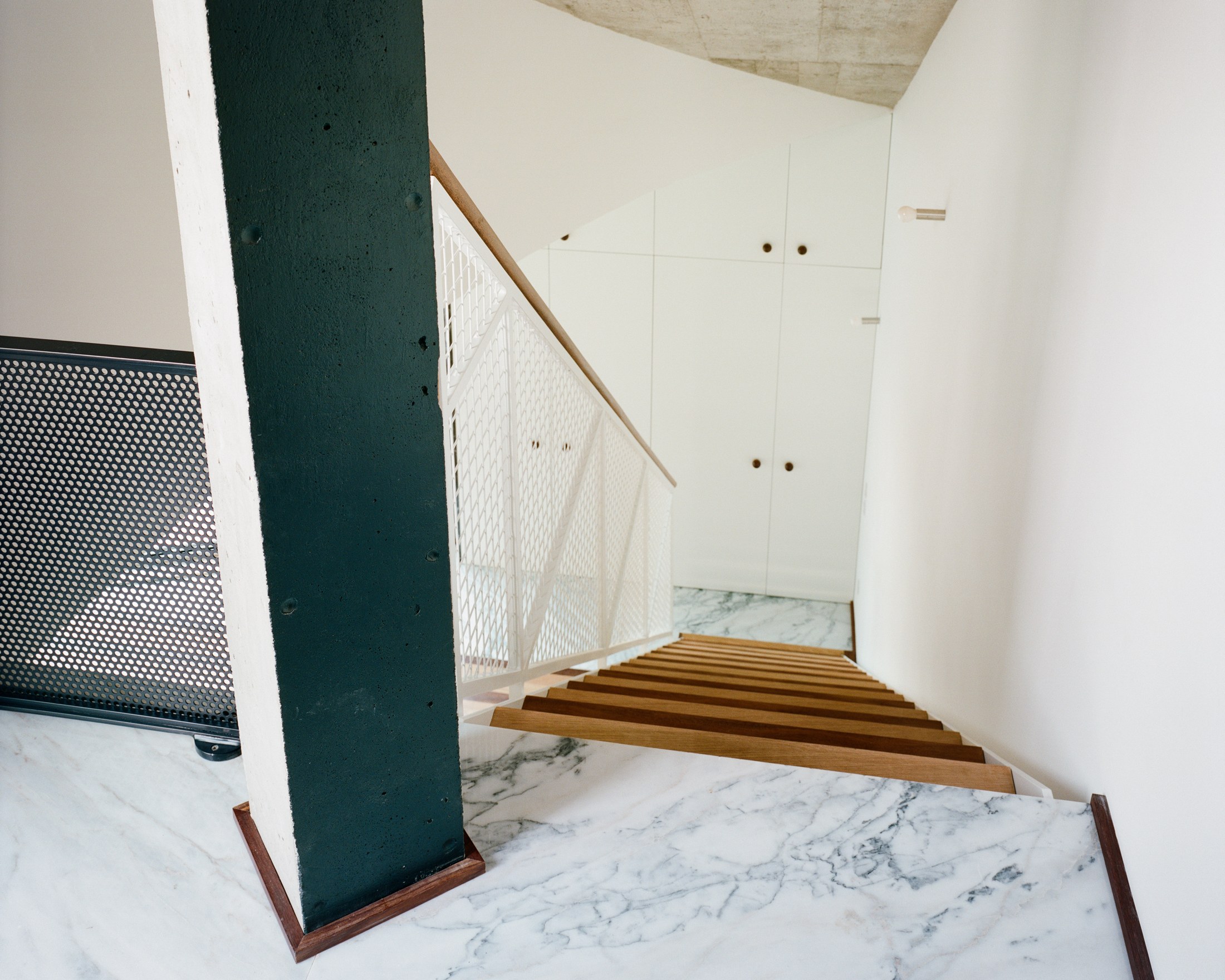 staircase at House around a column by fala