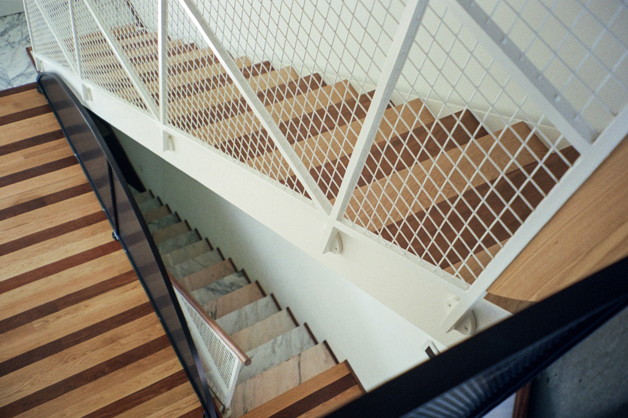 staircase at House around a column by fala