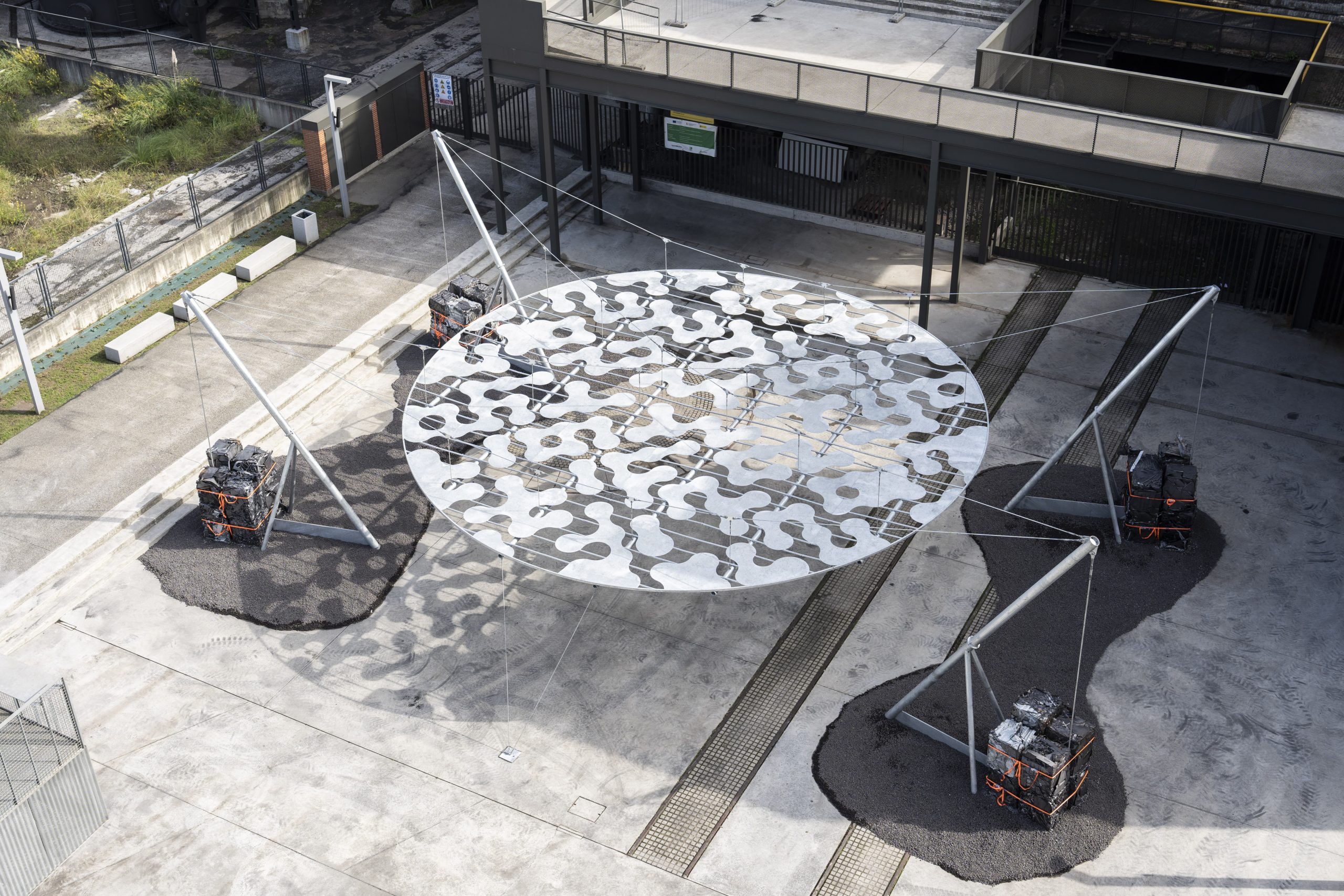 FERRUM temporary pavilion in Sestao, photograph by Mikel Blasco
