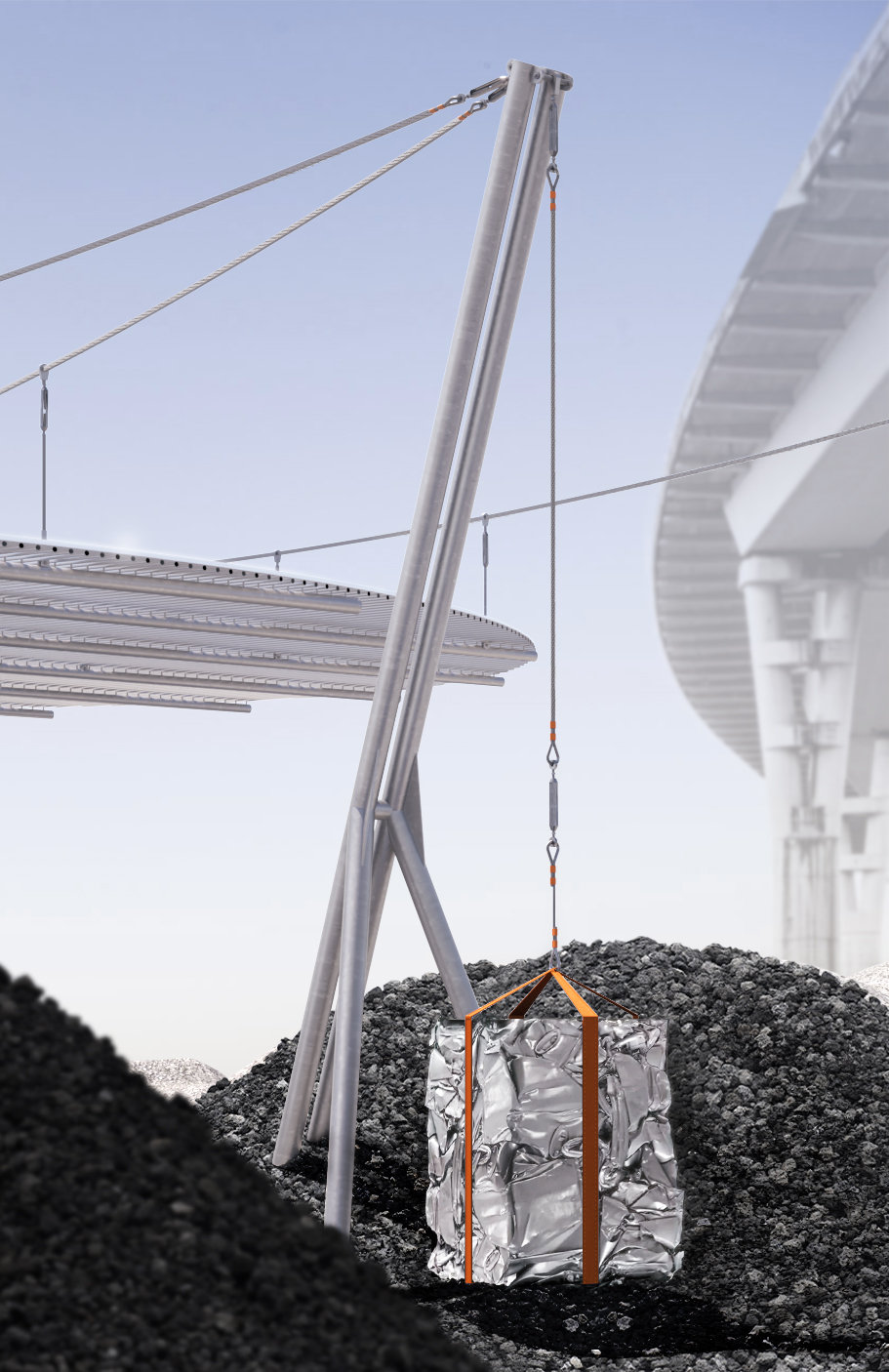 FERRUM architectural proposal, rendering