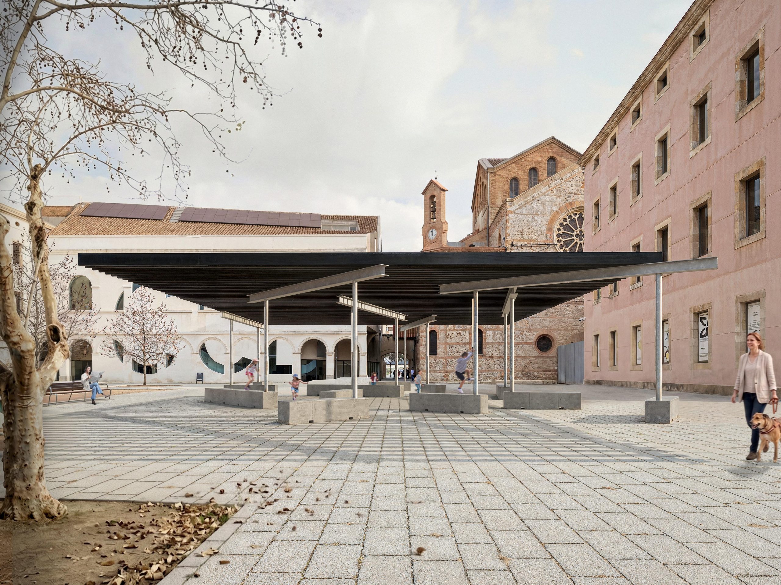 Una sombra improbable architectural proposal, design visualisation