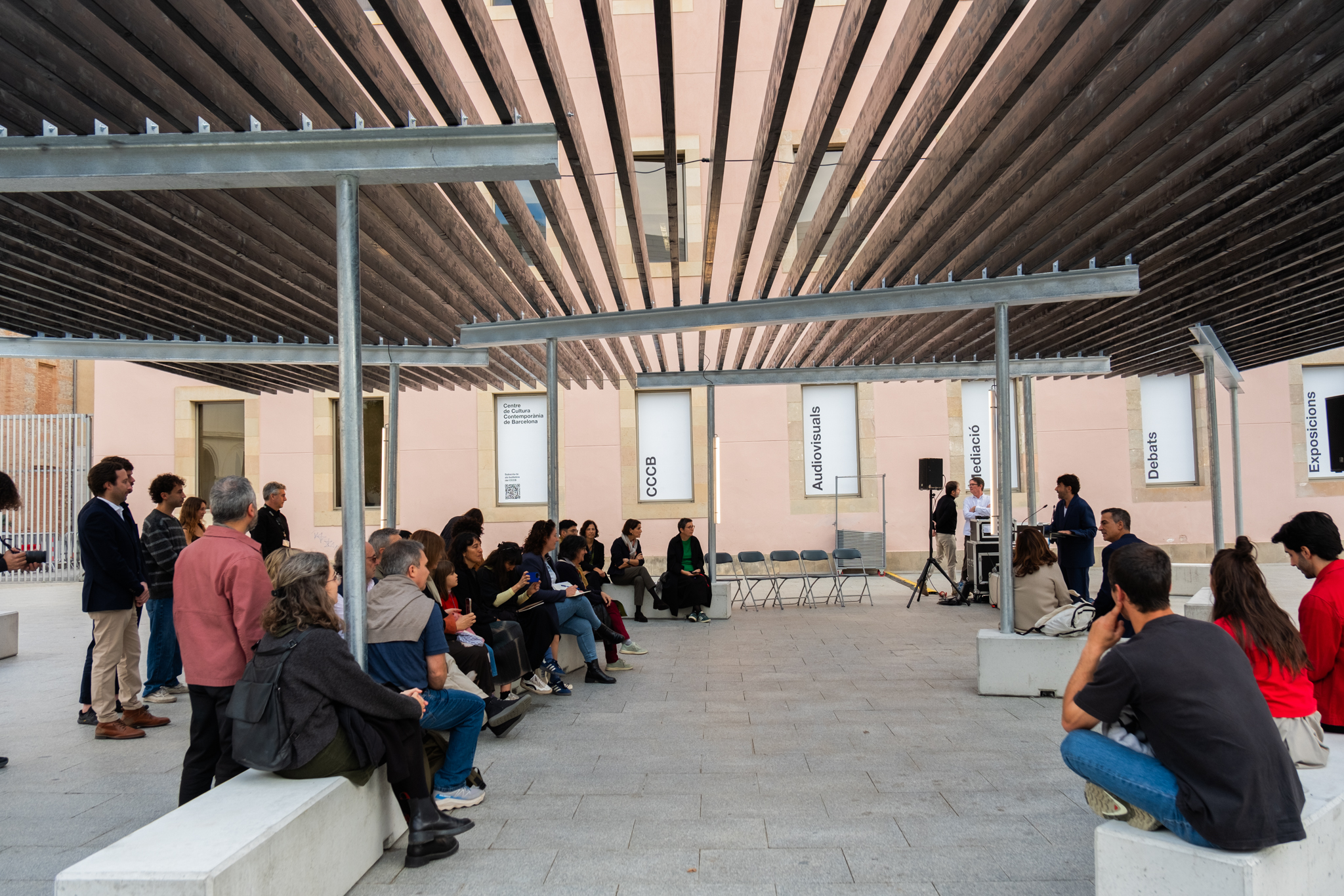 TAC! 2026 presentation at CCCB Barcelona, photography by José Guilherme Marques