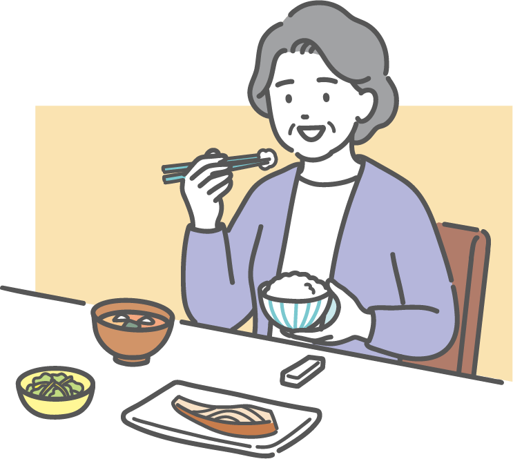 高齢者の食欲不振は無理なく続ける対策を