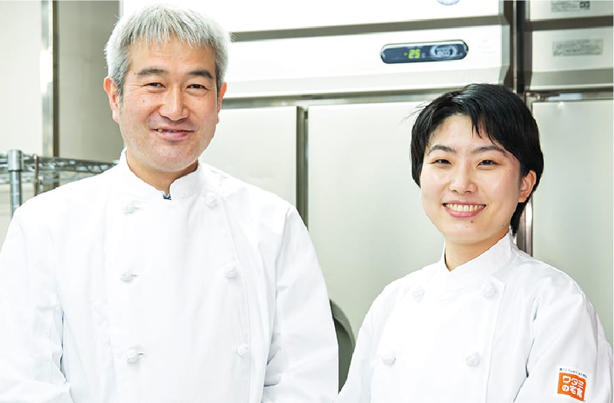 管理栄養士と料理人が開発する献立