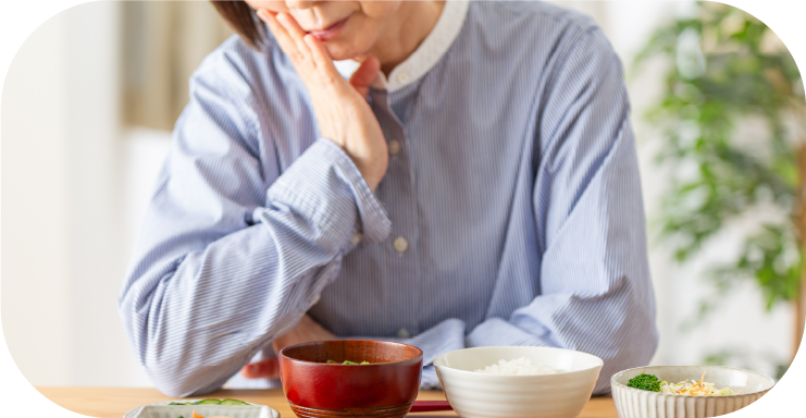 食生活の偏りを防ぐことが大切です