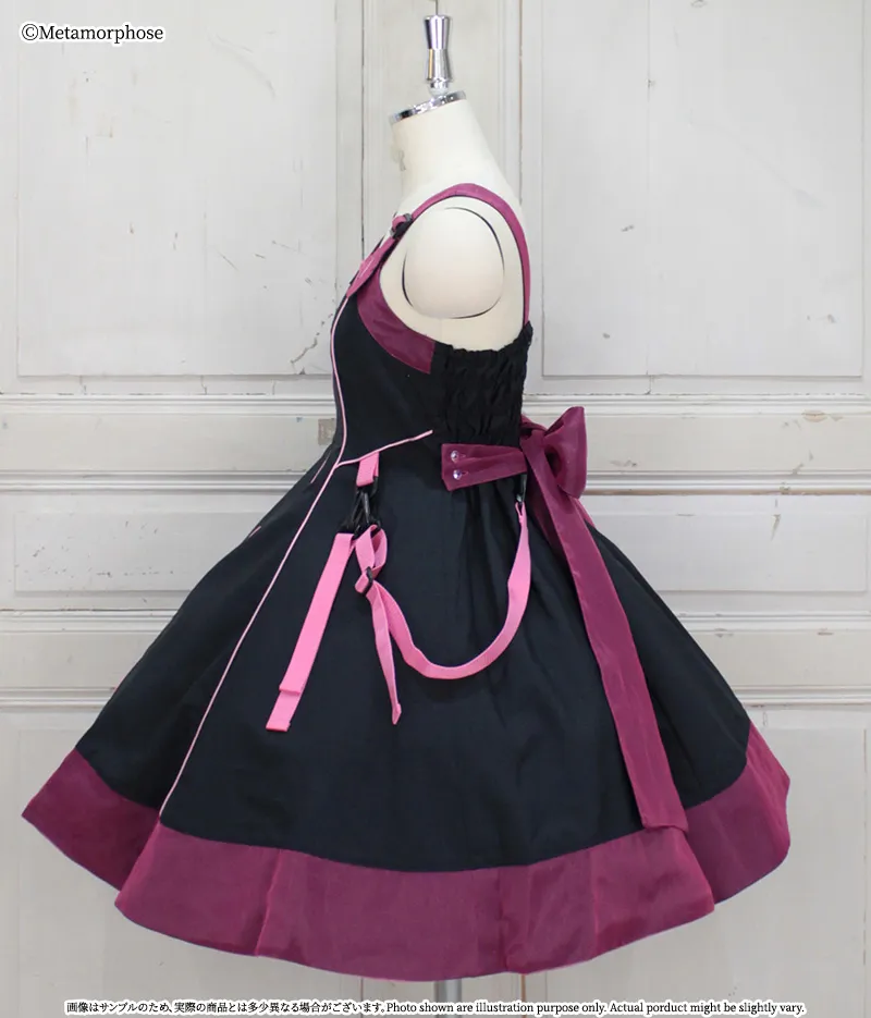 Plus Size] Front Zip Flared JSK | Metamorphose temps de fille