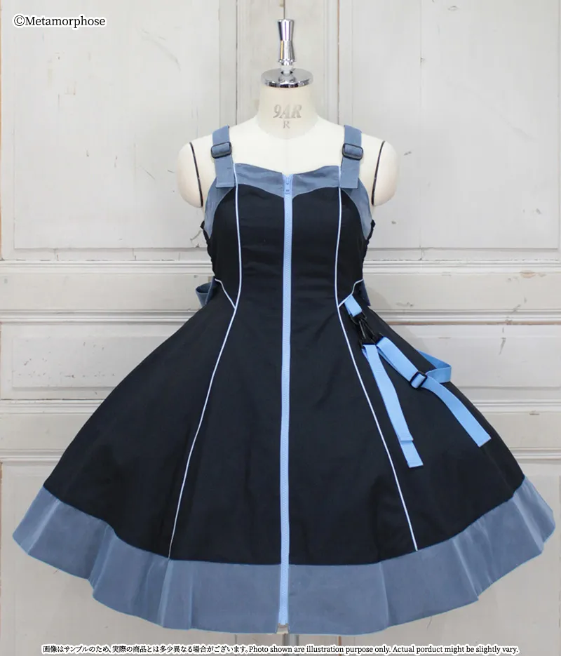 Front Zip Flared JSK | Metamorphose temps de fille