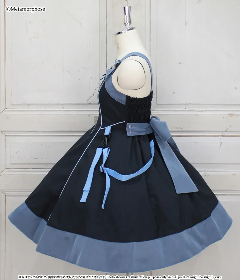 Front Zip Flared JSK | Metamorphose temps de fille