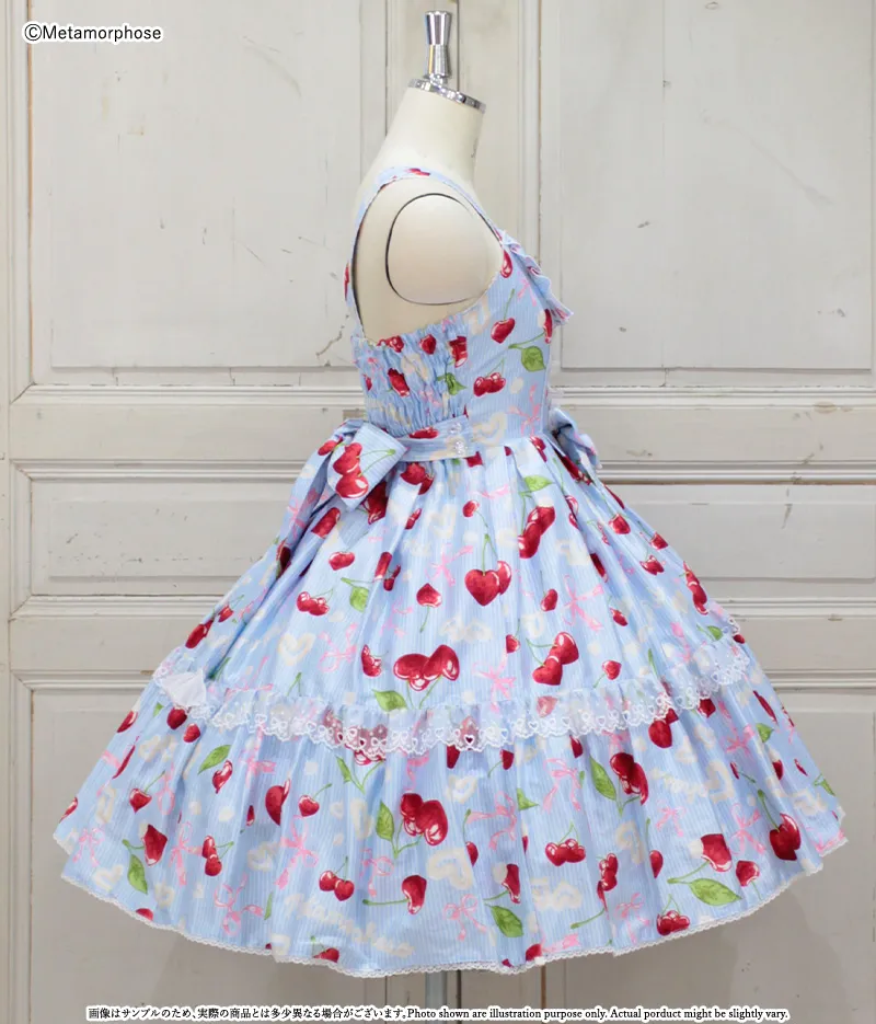 Plus Size] Whipped Cherry Yoke JSK | Metamorphose temps de fille