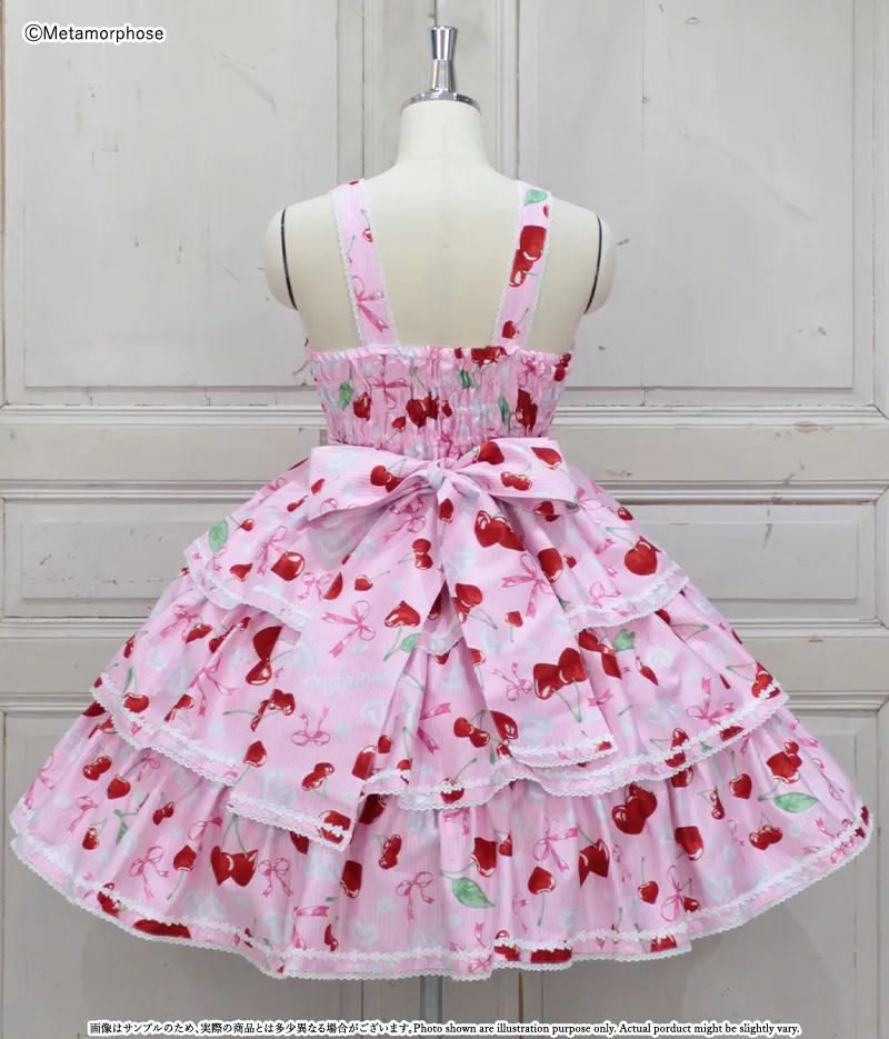 Whipped Cherry Lace Up Frill JSK | Metamorphose temps de fille