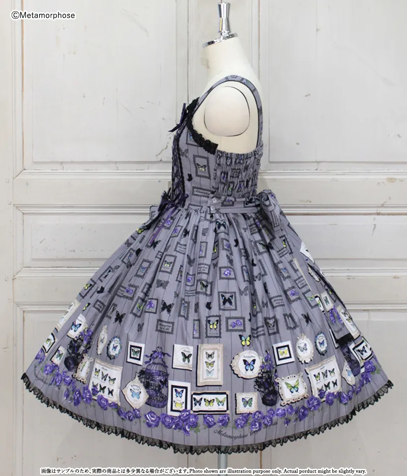 Butterfly Museum Lace Up JSK | Metamorphose temps de fille