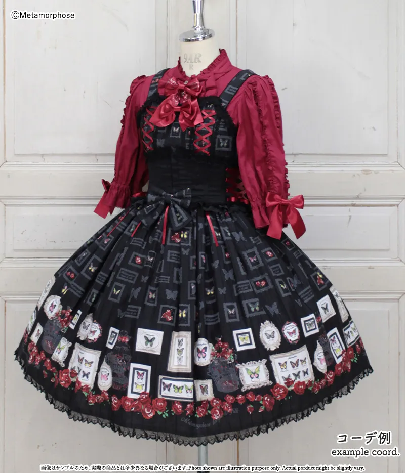 Butterfly Museum Lace Up JSK | Metamorphose temps de fille