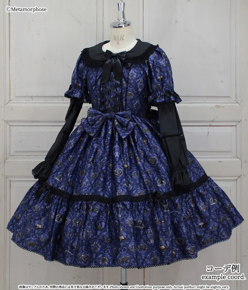 闇といばらの女王 半袖ワンピース | metamorphose temps de fille