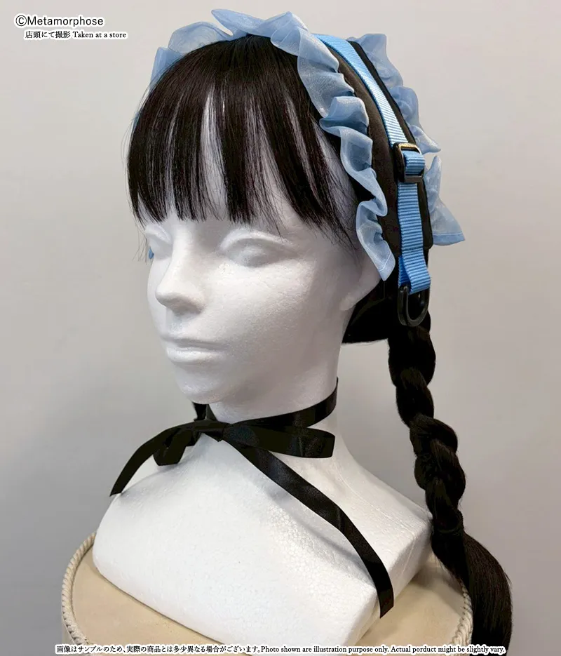 ベルト付ヘッドドレス - ボンネット、ヘッドドレス、カチューシャ
