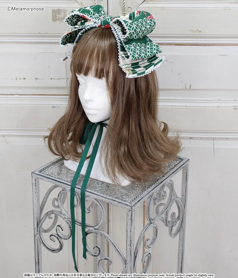 おとめの恋つばき リボンヘッドドレス