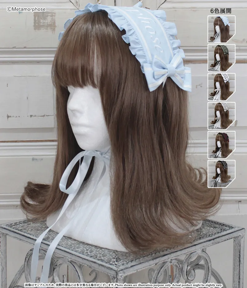 【予約】刺繍入りセーラーヘッドドレス