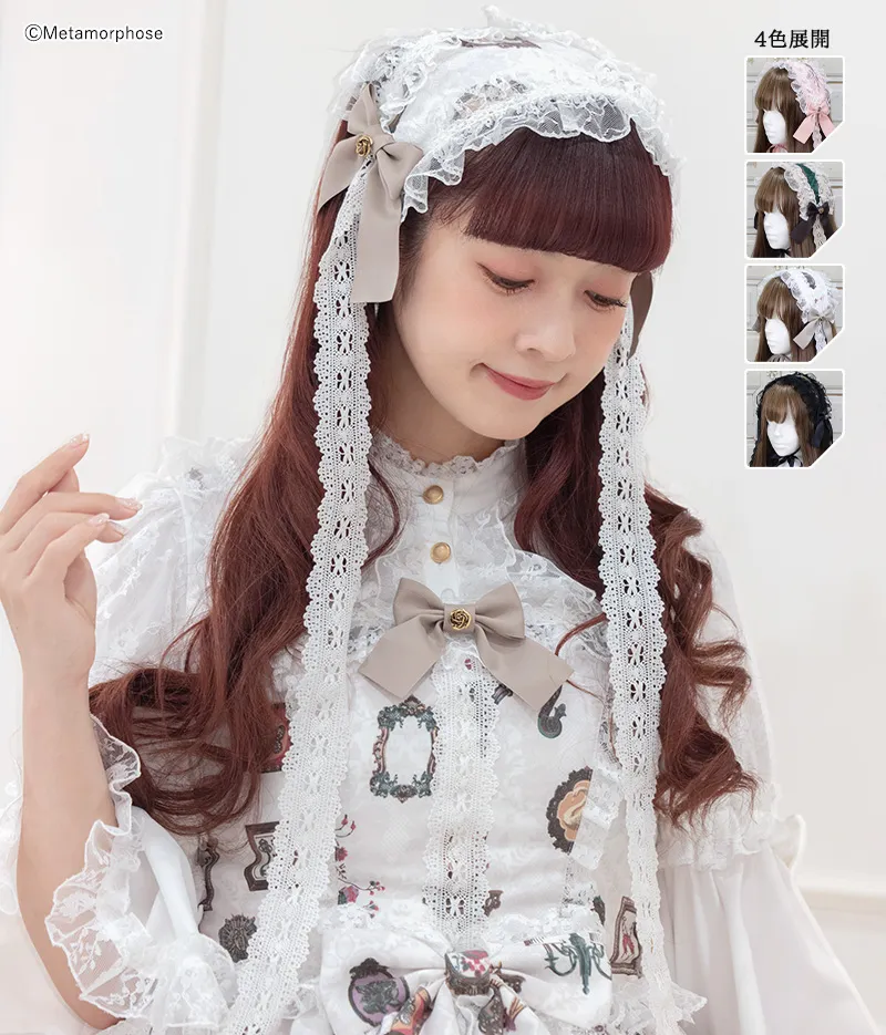 【予約】Antique Collection ヘッドドレス