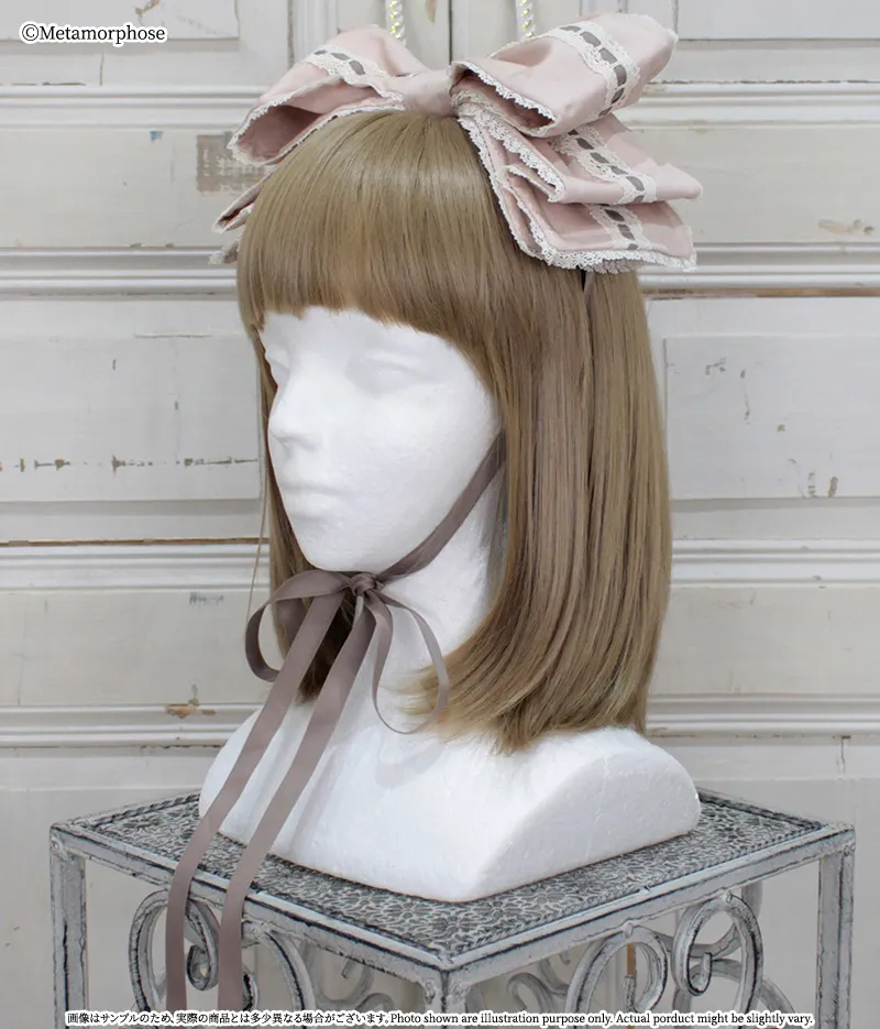 はしごレースリボンヘッドドレス | metamorphose temps de fille