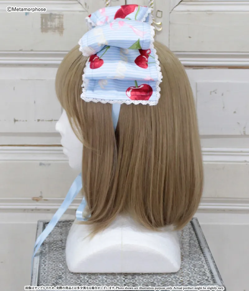 Whipped Cherry Bow Headdress | Metamorphose temps de fille