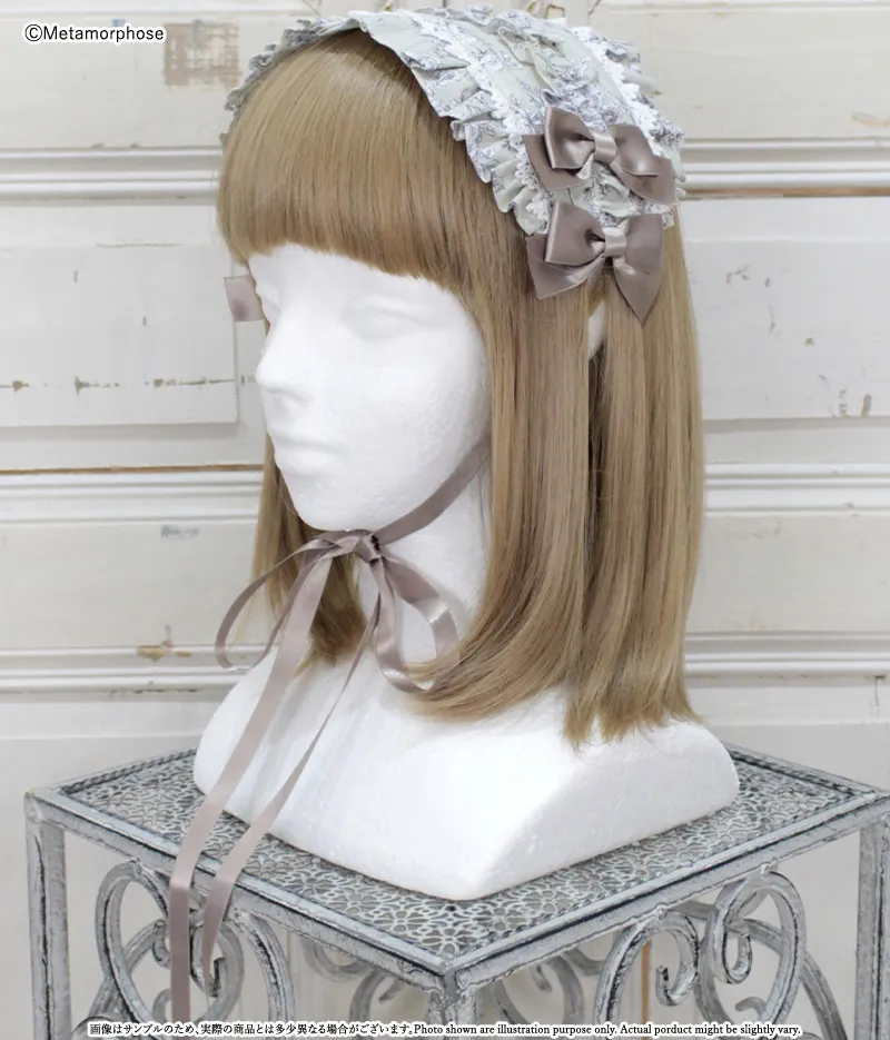 Toile de Jouy Bouquet ヘッドドレス | metamorphose temps de fille