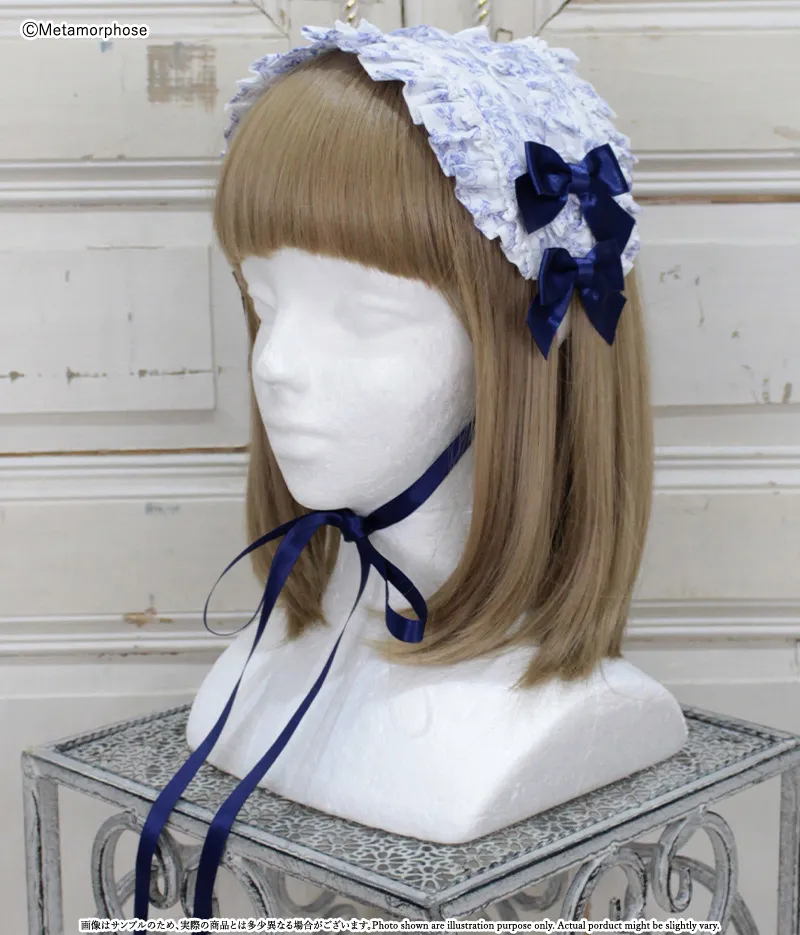 Toile de Jouy Bouquet ヘッドドレス | metamorphose temps de fille