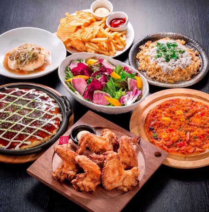 「ミライザカ」、女子会などにおすすめの宴会メニューです。