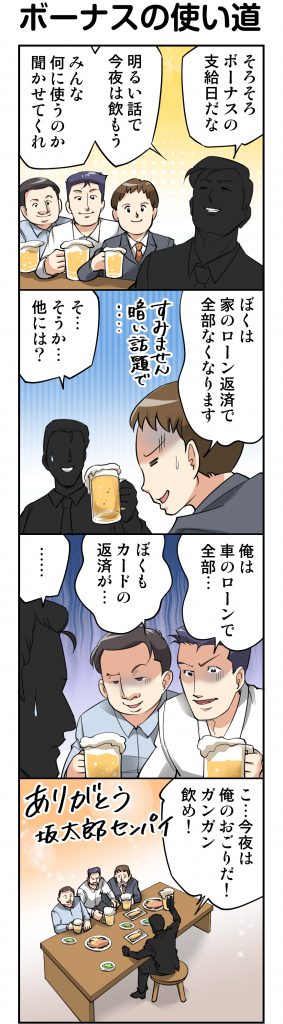 2019年のボーナスは期待ができそう？ 仲間と飲みに行こう！