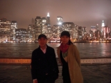 仲良し親子、NYへと二人旅！