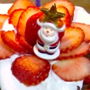 「いちご畑にサンタ」【おもてなしスイーツレシピ募集！ルクエのマルチボウルプレゼント】の投稿画像