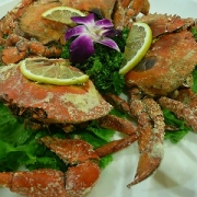 「シンプルな焼きガニは・・・」美味しそうな中華料理の画像投稿コンテスト 開催中！　上位30名に無料試食券！の投稿画像