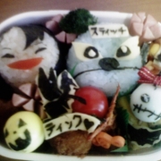 「スティッチハロウィン」総額5万円以上！お好きなサプリ１年分が選べるお弁当画像 投票コンテストの投稿画像