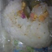 「薔薇のおにぎり」入賞は北海道虎杖浜産たらこ★あなたのおにぎり中身拝見コンテスト【北海道あじらく】の投稿画像