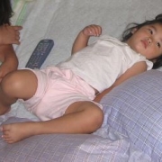 「元気に走り回って大きくなぁれ！」【お子様のカワイイ素足自慢コンテスト！】我が子の素足を自慢して子供靴ゲット♪の投稿画像